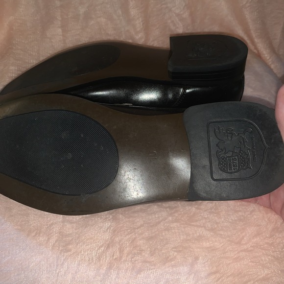 Stacy‎ Adams Mens 10m Black Dress Shoes Slip On - Picture 9 of 10